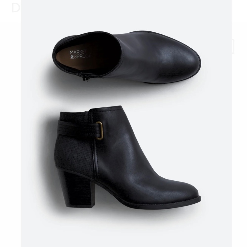 Market and Spruce Booties, size 8.5